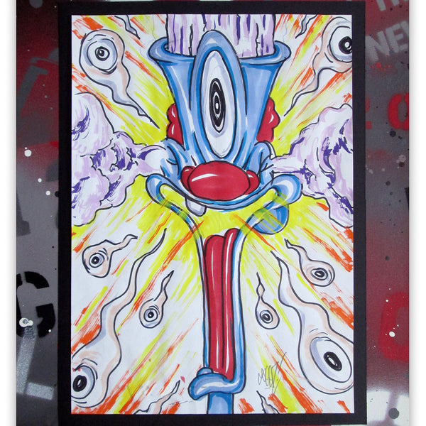 SEEN - "Looney Lenny" - Drawing