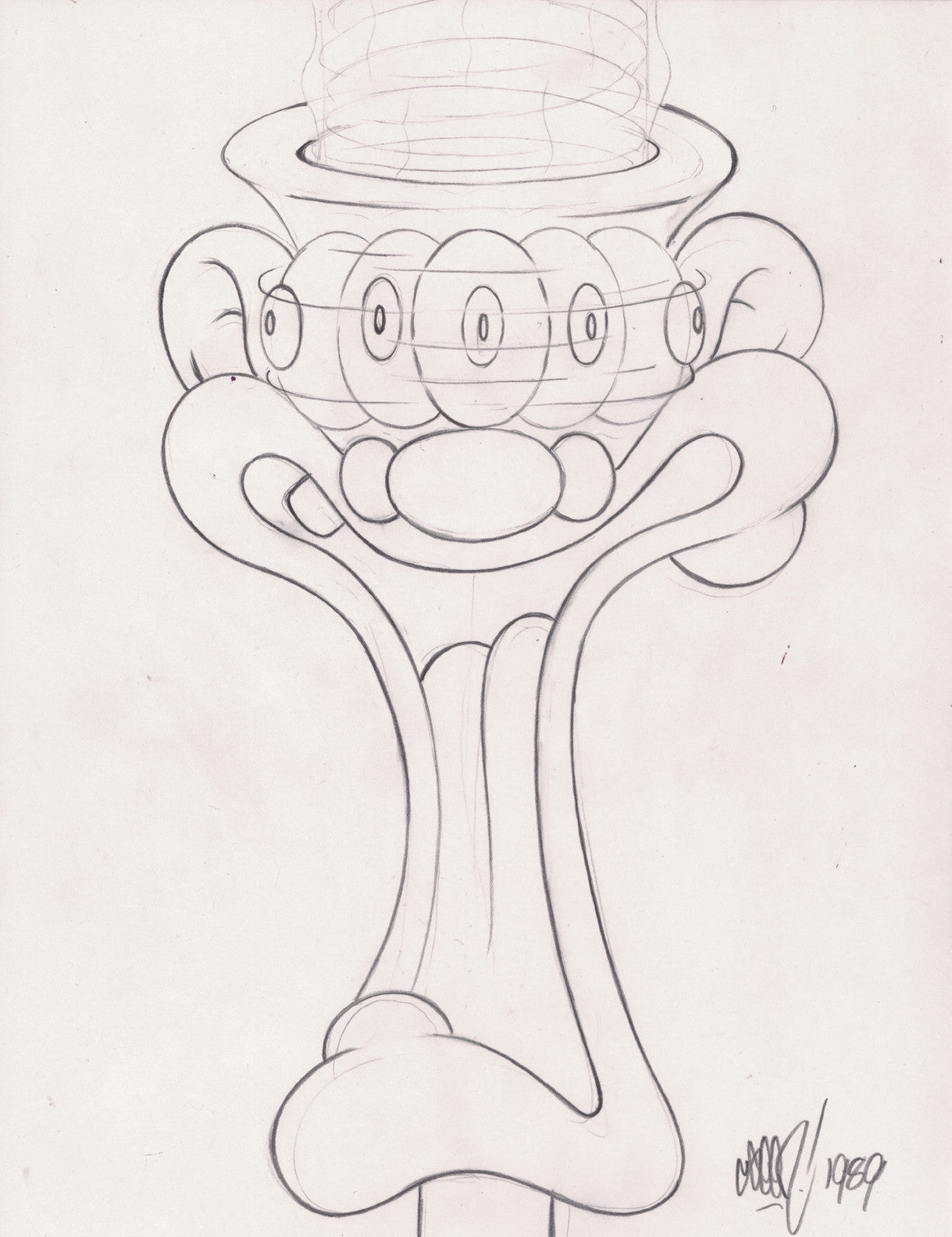 GRAFFITI ARTIST SEEN - "Looney Lenny" - Drawing