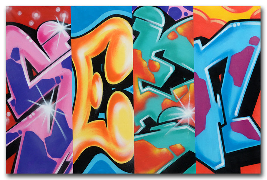 GRAFFITI ARTIST SEEN -  Mix & Match - Painting