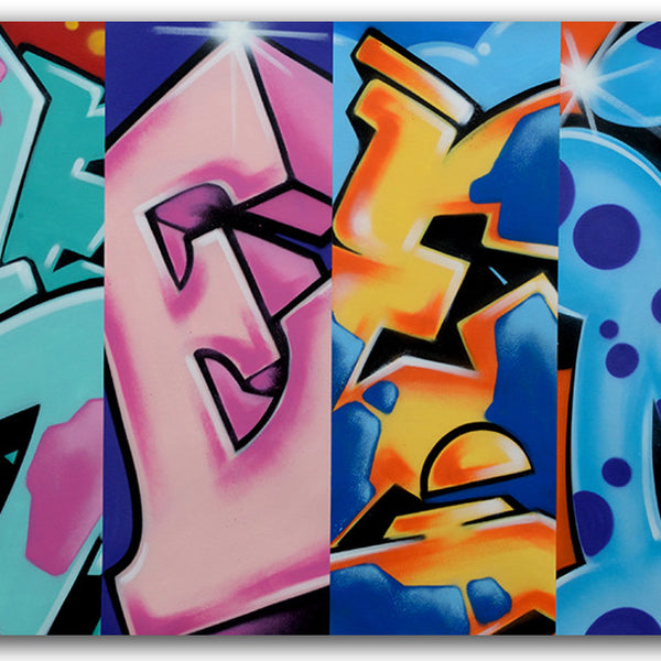 GRAFFITI ARTIST SEEN -  Mix & Match - Painting
