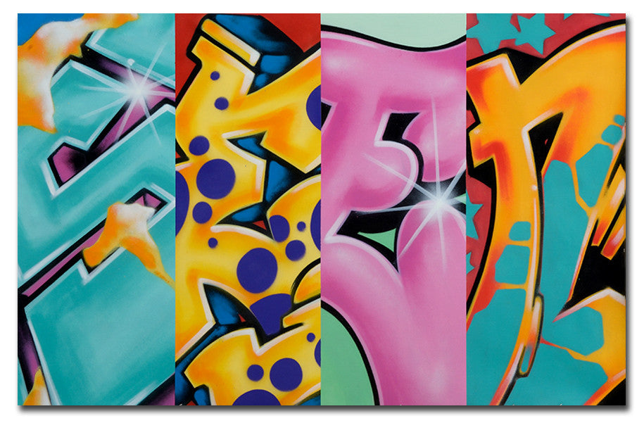 GRAFFITI ARTIST SEEN -  Mix & Match - Painting