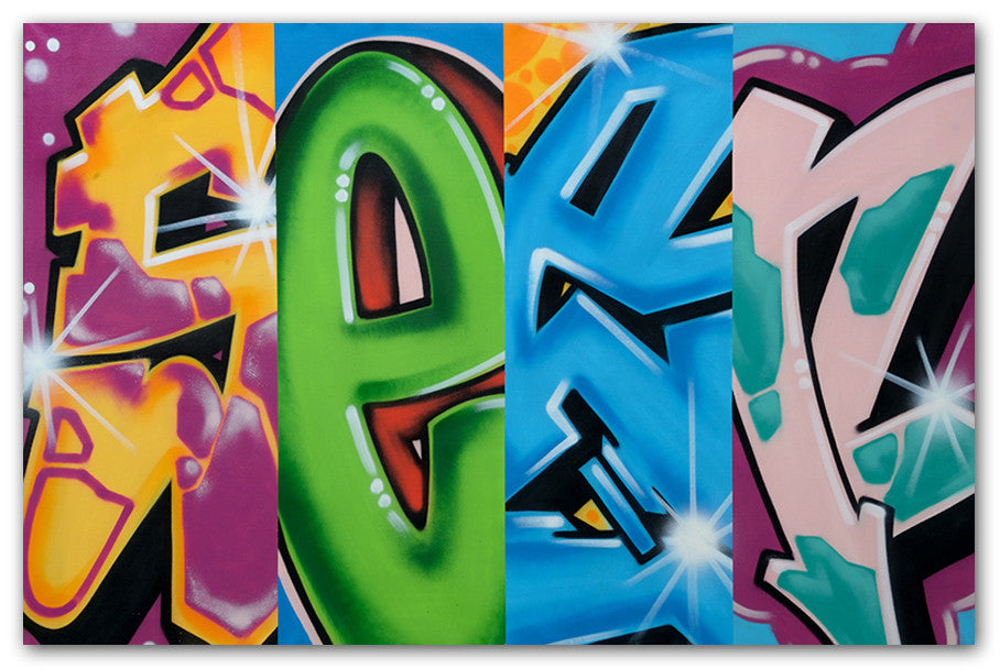 GRAFFITI ARTIST SEEN -  Mix & Match - Painting