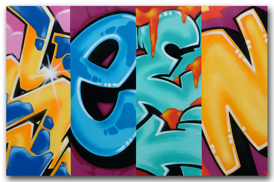 GRAFFITI ARTIST SEEN -  Mix & Match - Painting