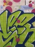 GRAFFITI ARTIST SEEN -  "Full SEEN Green" NYC Map