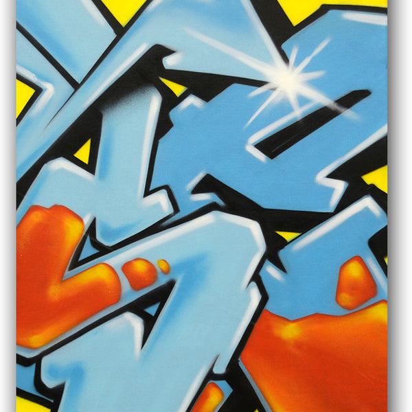 GRAFFITI ARTIST SEEN - "Untitled" Painting