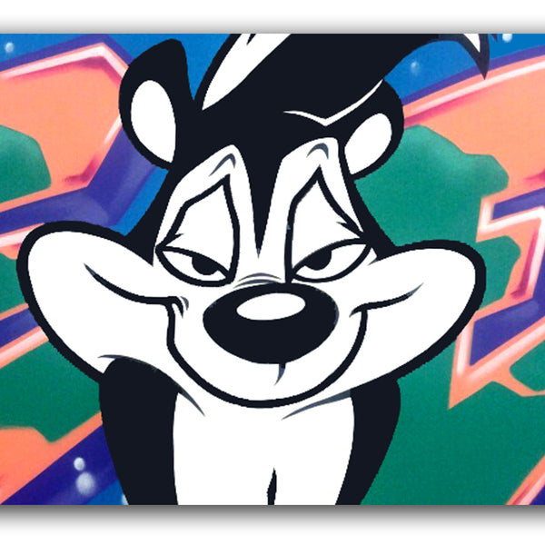 SEEN    "Pepe Le Pew"  Aerosol on  Canvas
