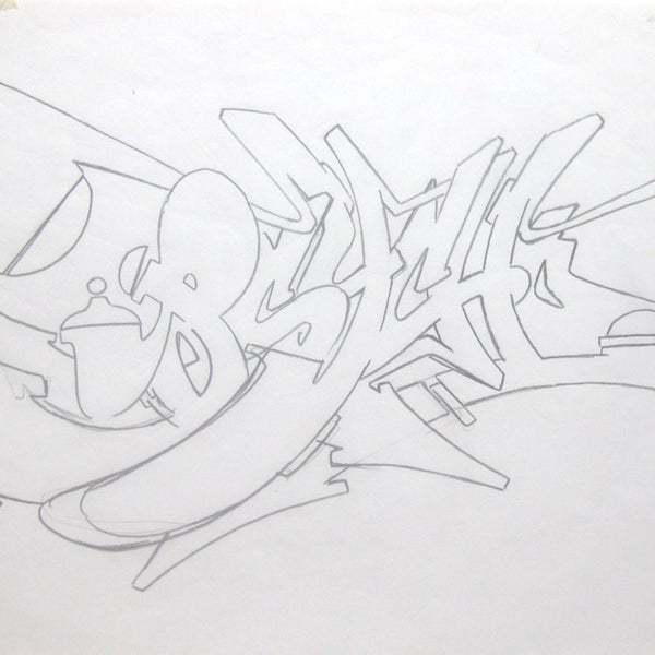 GRAFFITI ARTIST SEEN - Psycho Outline