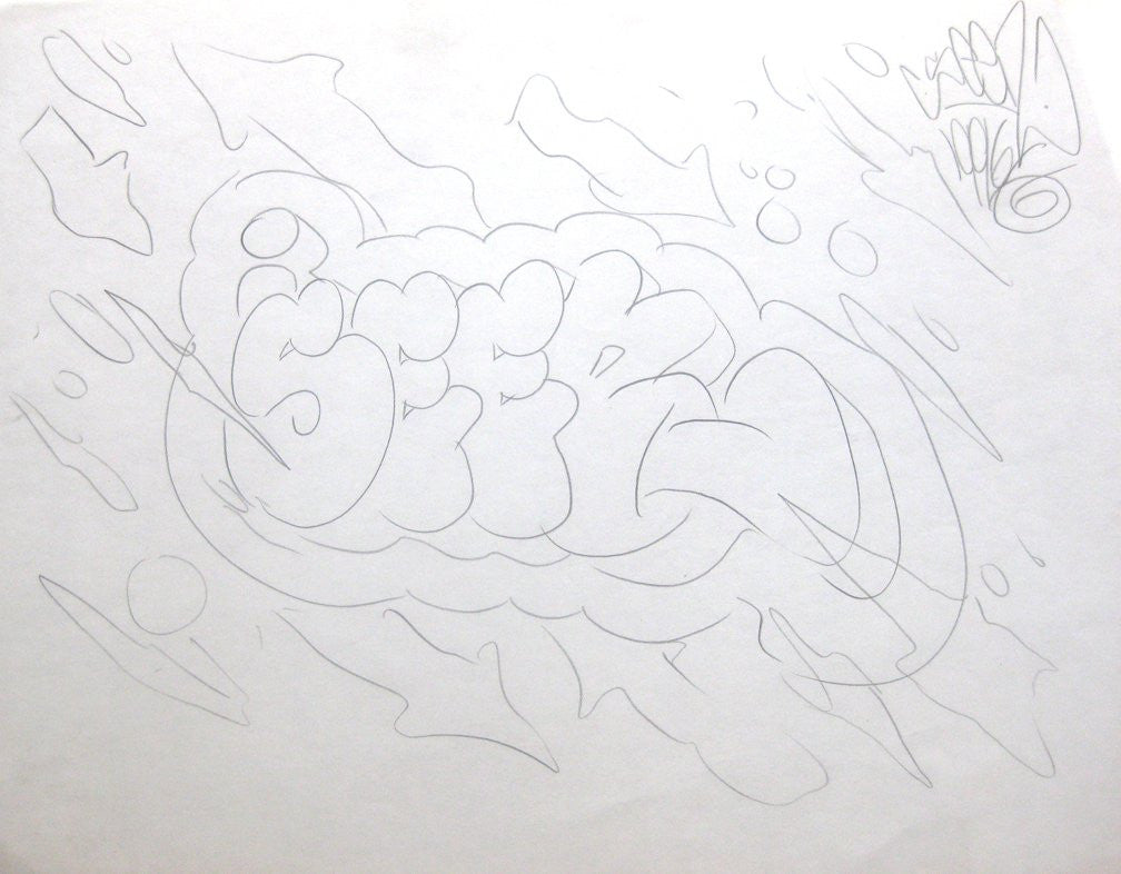 GRAFFITI ARTIST SEEN - Sketch#1