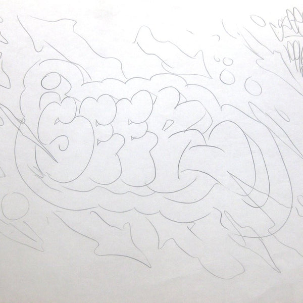 GRAFFITI ARTIST SEEN - Sketch#1