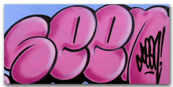 GRAFFITI ARTIST SEEN - Untitled 5 - Classic Bubble Painting