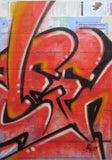 GRAFFITI ARTIST SEEN -  "Full SEEN Red" NYC Map