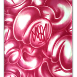 GRAFFITI ARTIST SEEN  -  "Multi Bubbles" -   Aerosol on  Canvas