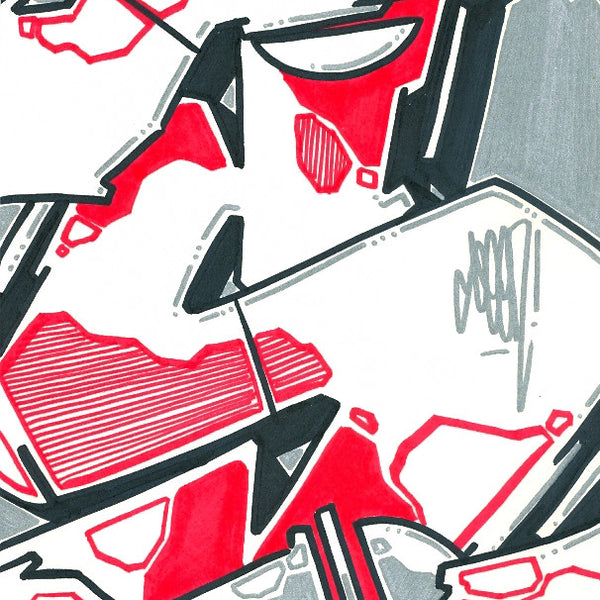 GRAFFITI ARTIST SEEN - Super S - Drawing