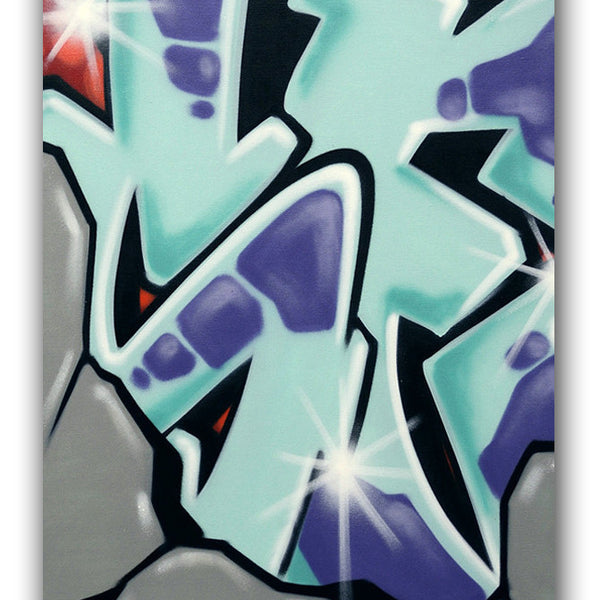 GRAFFITI ARTIST SEEN - Untitled 5- Rock Painting