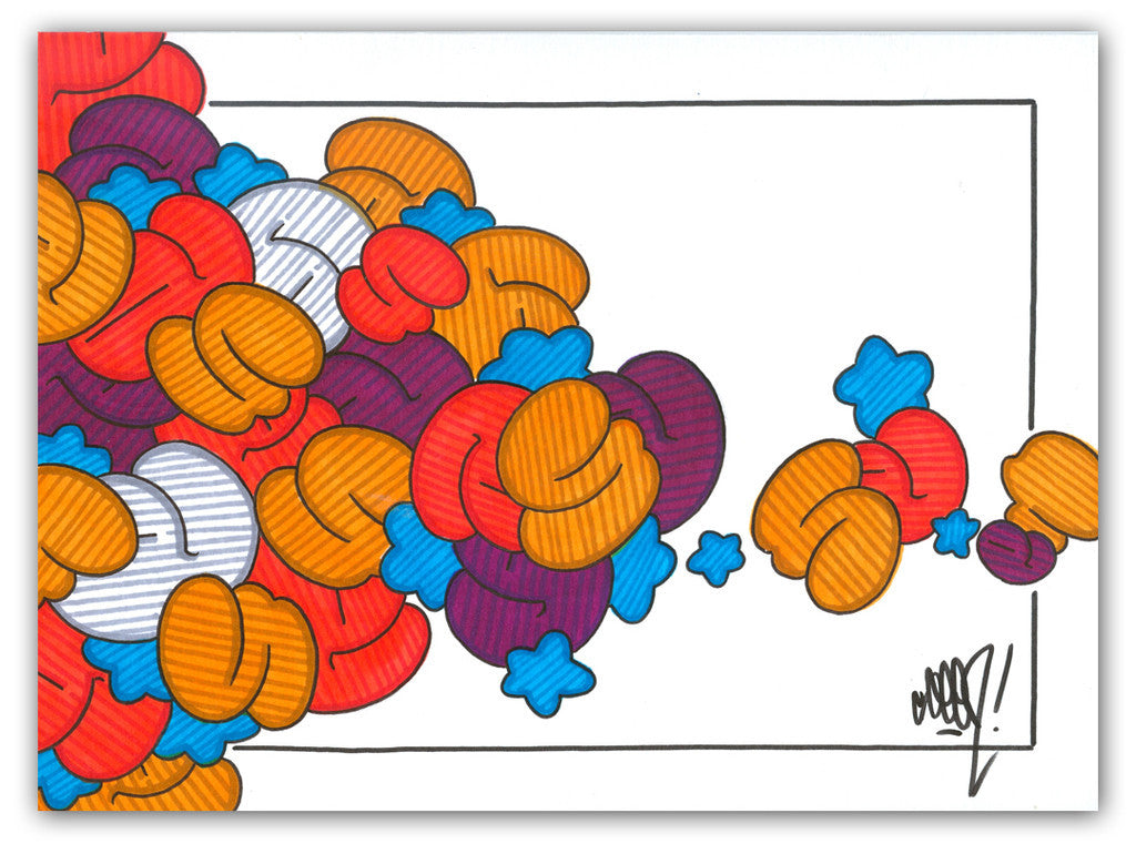 GRAFFITI ARTIST SEEN - S's- Drawing