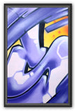 GRAFFITI ARTIST SEEN -  "Subway S"  Painting on paper