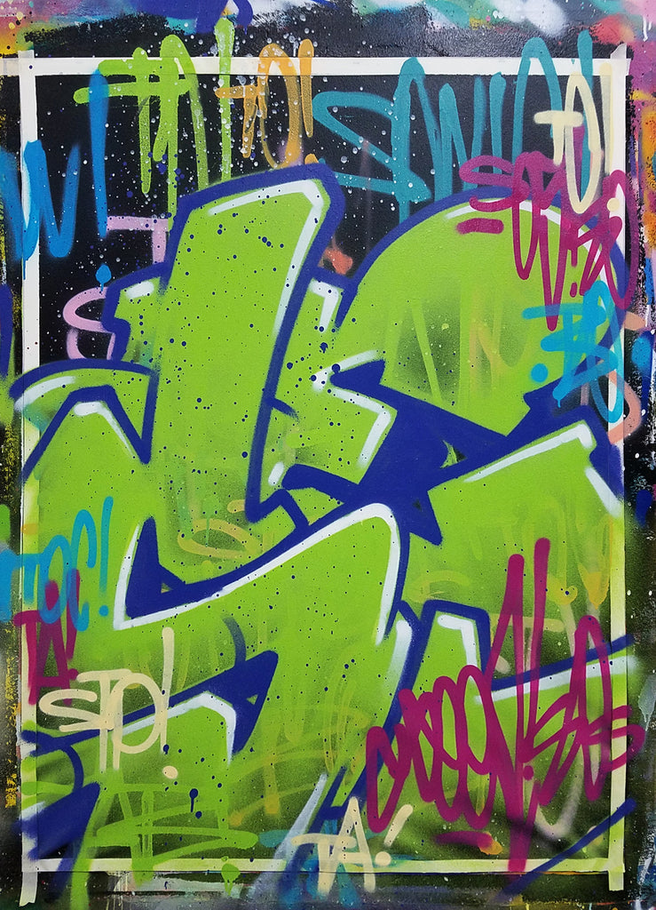 GRAFFITI ARTIST SEEN - 