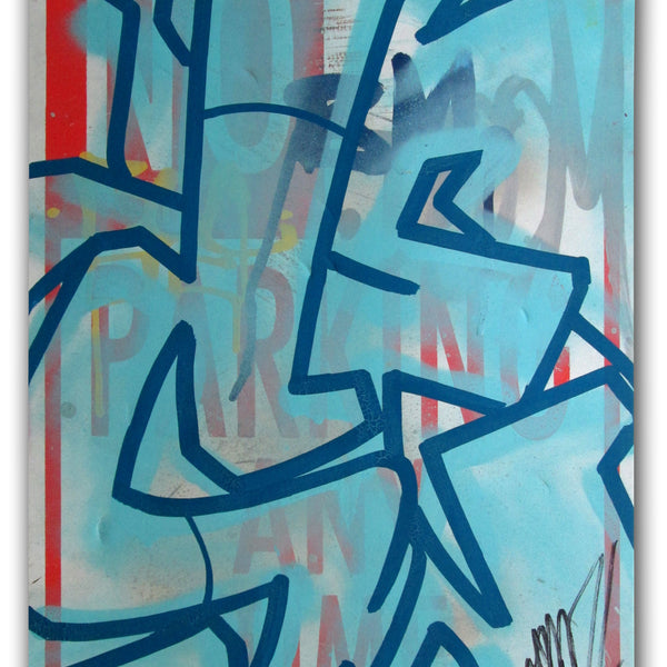 GRAFFITI ARTIST SEEN - "No Parking #8