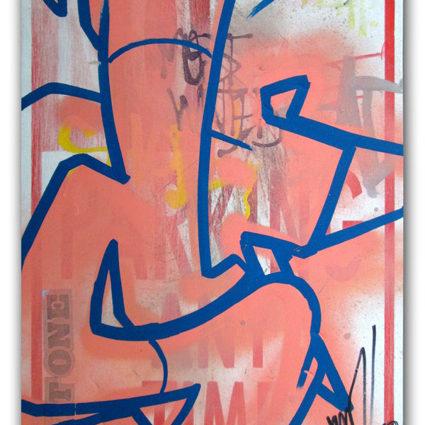 GRAFFITI ARTIST SEEN - "No Parking #6