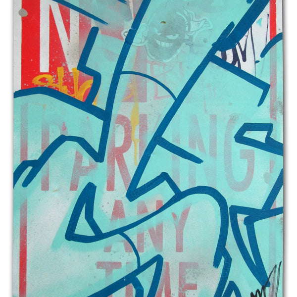 GRAFFITI ARTIST SEEN - "No Parking #7