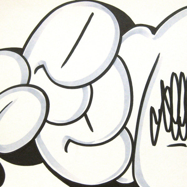GRAFFITI ARTIST SEEN - Bubble 7- Drawing
