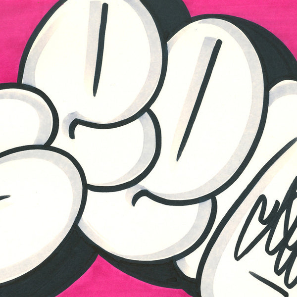 GRAFFITI ARTIST SEEN - Bubble 12- Drawing