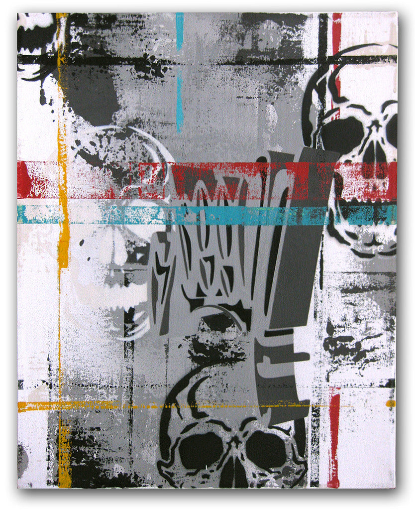 SEEN - "SKULL" Painting
