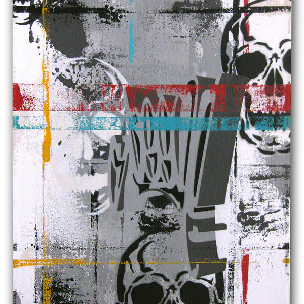 SEEN - "SKULL" Painting