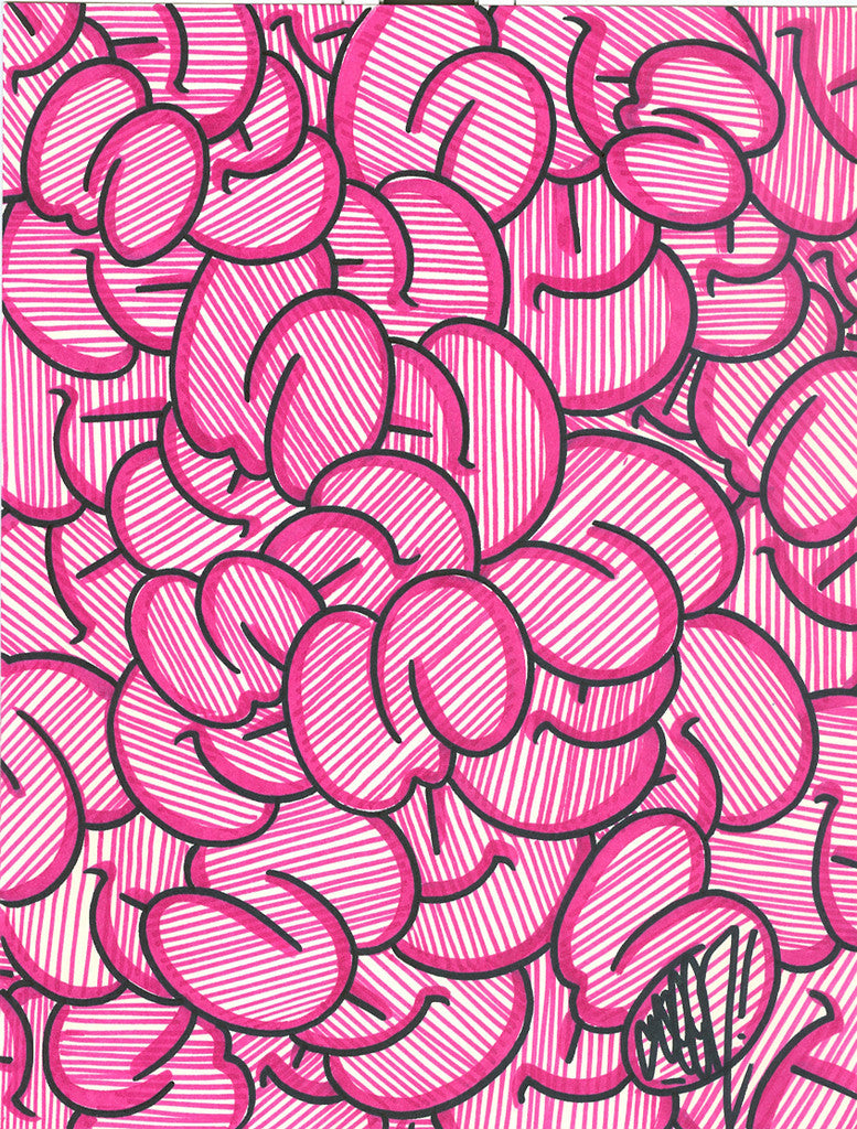 GRAFFITI ARTIST SEEN - Bubble S'SS- Drawing