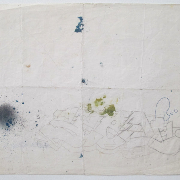 GRAFFITI ARTIST SEEN - SEEN Outline STYLE WARS - 1982 FROM MOVIE