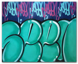 GRAFFITI ARTIST SEEN - "Bubble w/Tags 3 -  Painting