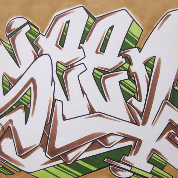 GRAFFITI ARTIST SEEN - WildStyle 27- Drawing