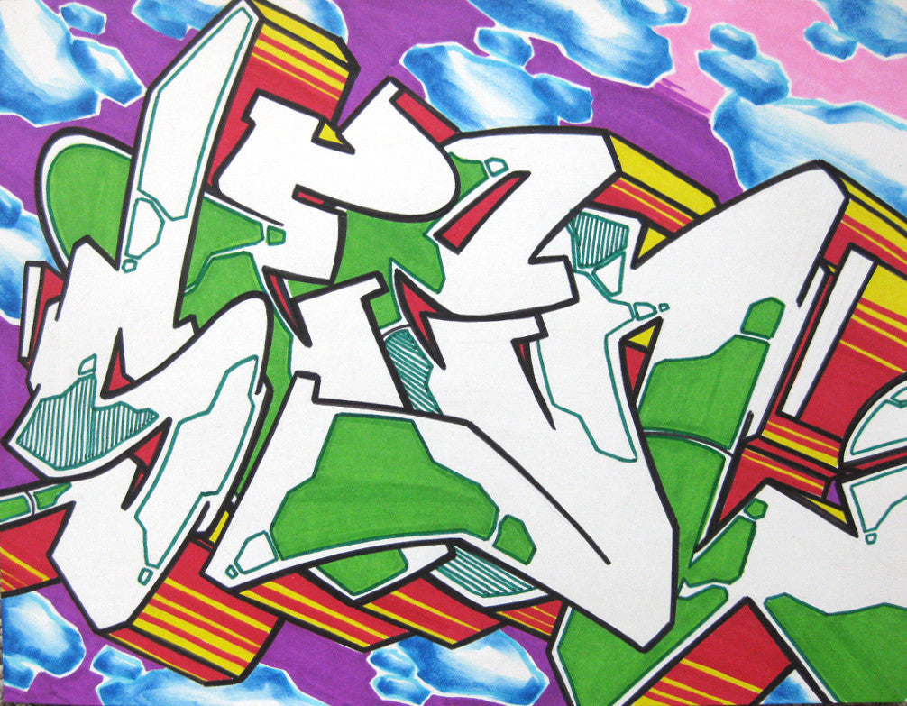 GRAFFITI ARTIST SEEN - WildStyle 28- Drawing