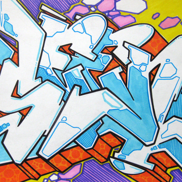 GRAFFITI ARTIST SEEN - WildStyle 30- Drawing