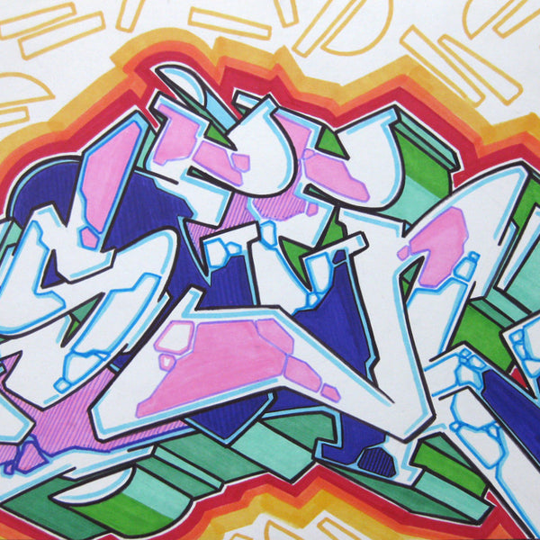 GRAFFITI ARTIST SEEN - WildStyle 33- Drawing