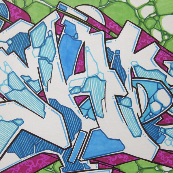 GRAFFITI ARTIST SEEN - WildStyle 37- Drawing