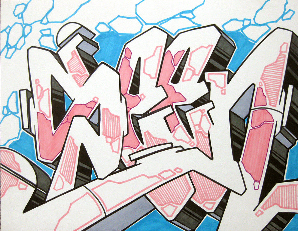 GRAFFITI ARTIST SEEN - WildStyle 41- Drawing
