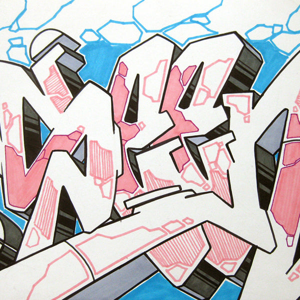 GRAFFITI ARTIST SEEN - WildStyle 41- Drawing