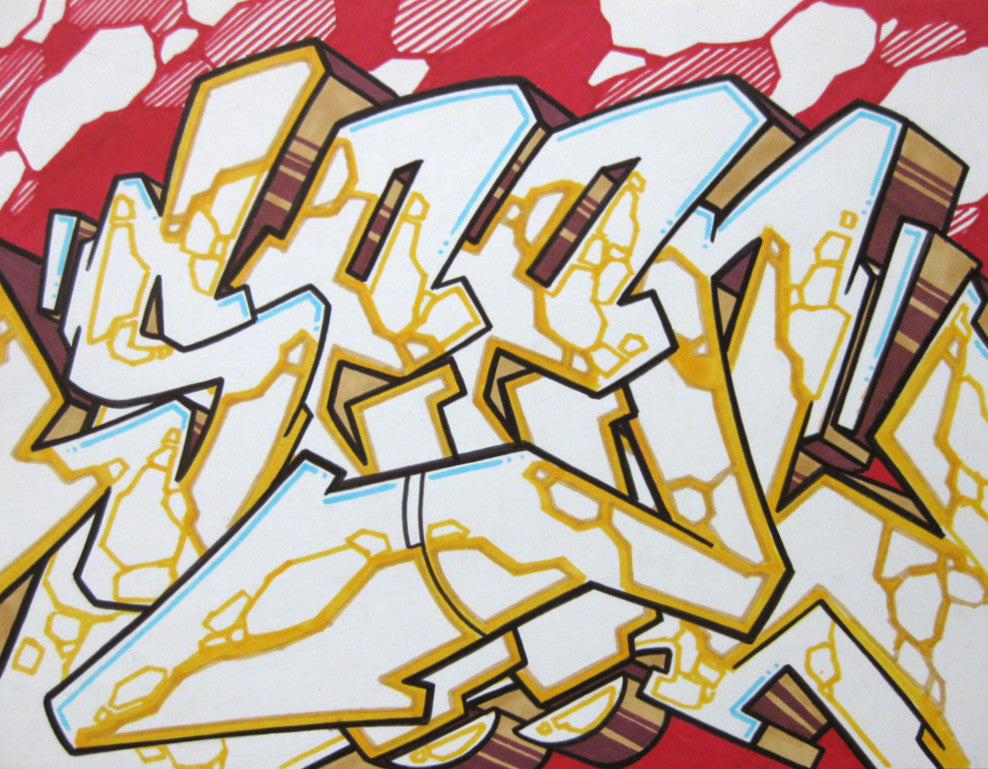 GRAFFITI ARTIST SEEN - WildStyle 39- Drawing