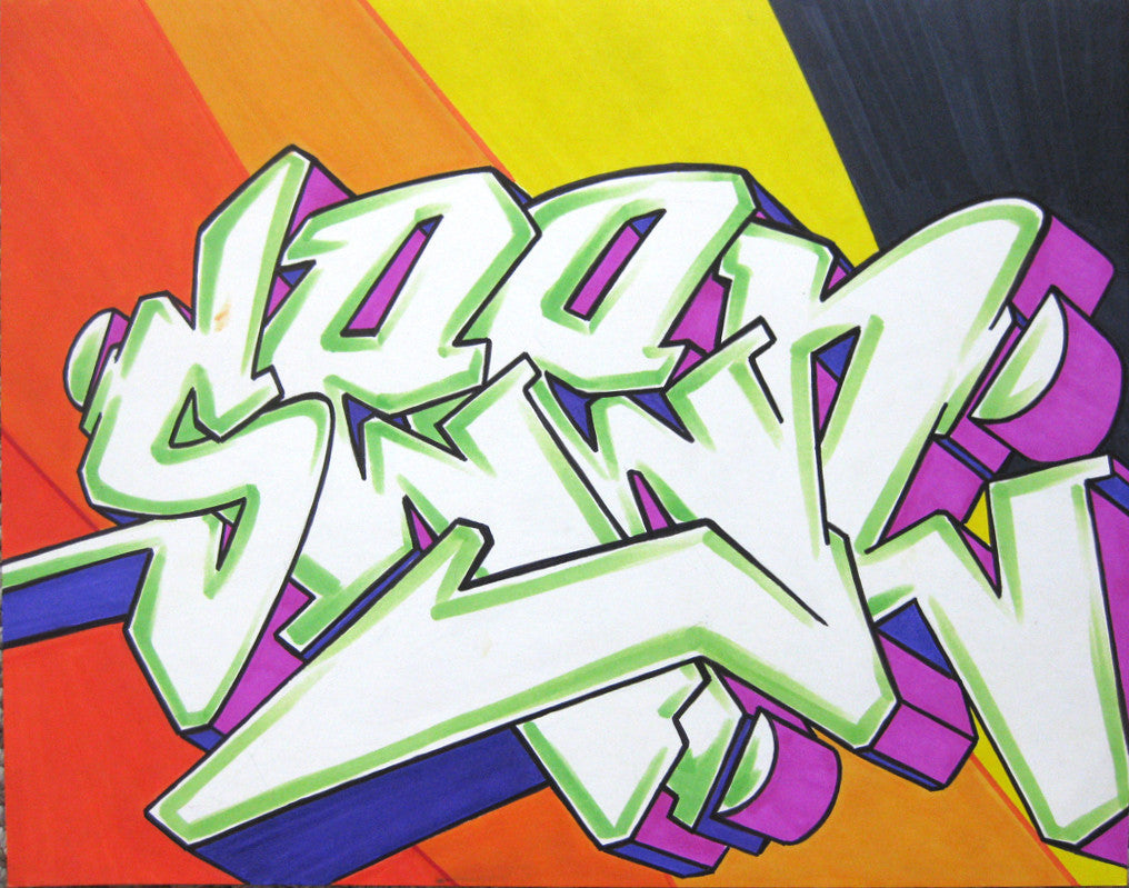 GRAFFITI ARTIST SEEN - WildStyle 42- Drawing