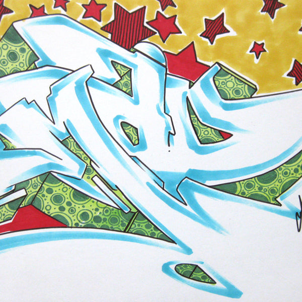 GRAFFITI ARTIST SEEN - WildStyle 40- Drawing