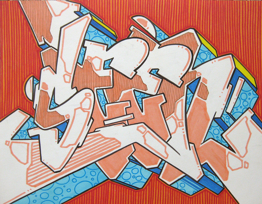 GRAFFITI ARTIST SEEN - WildStyle 46- Drawing