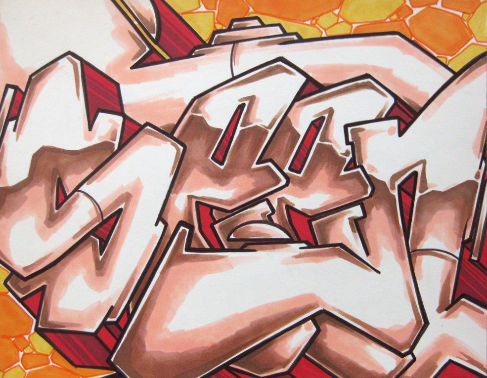 GRAFFITI ARTIST SEEN - WildStyle 43- Drawing