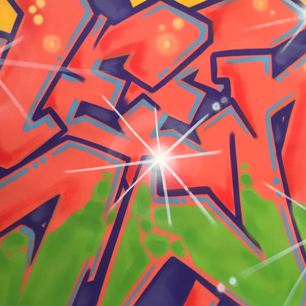 SEEN   "Wildstyle 19"  Aerosol on Canvas