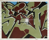 GRAFFITI ARTIST SEEN  -  "Wildstyle 20"  Aerosol on  Canvas