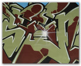 GRAFFITI ARTIST SEEN  -  "Wildstyle 20"  Aerosol on  Canvas
