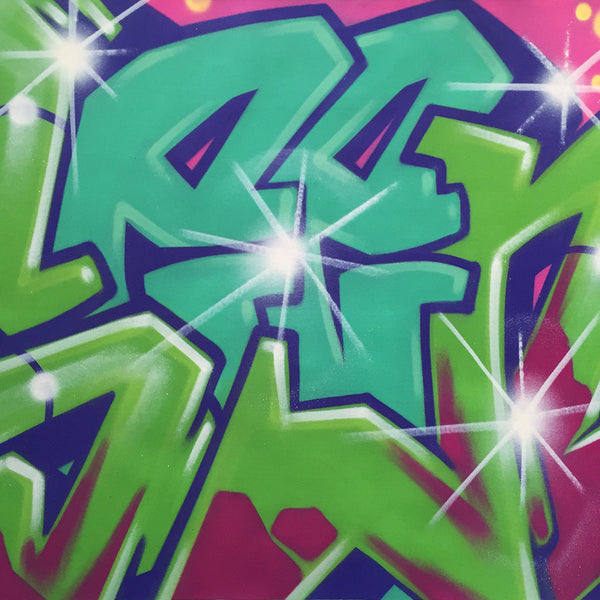 SEEN   "Wildstyle 6"  Aerosol on Canvas