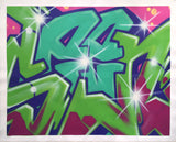 SEEN   "Wildstyle 6"  Aerosol on Canvas