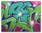SEEN   "Wildstyle 6"  Aerosol on Canvas