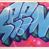 SEEN -"Wildstyle 9" Aerosol on Canvas